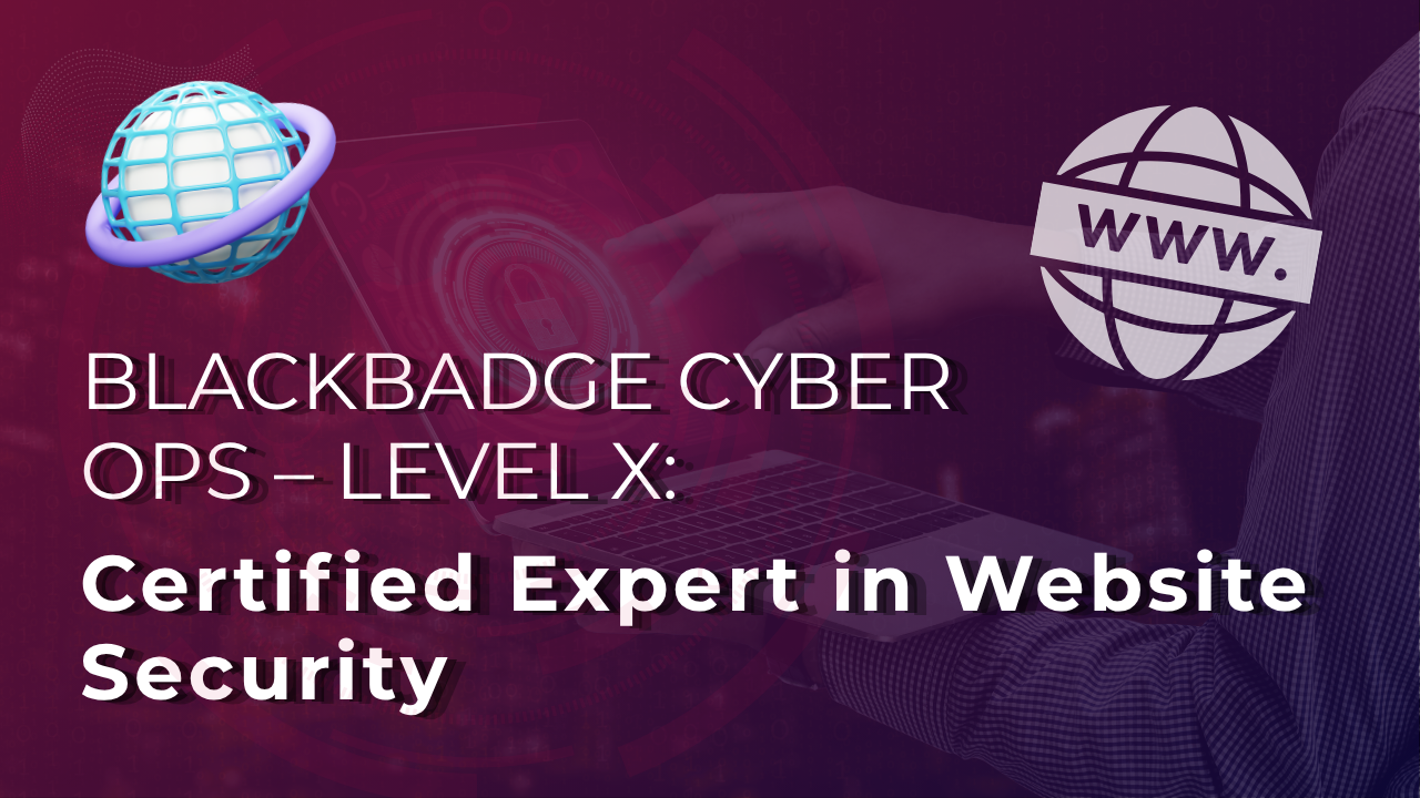 Certified Expert in Website Security